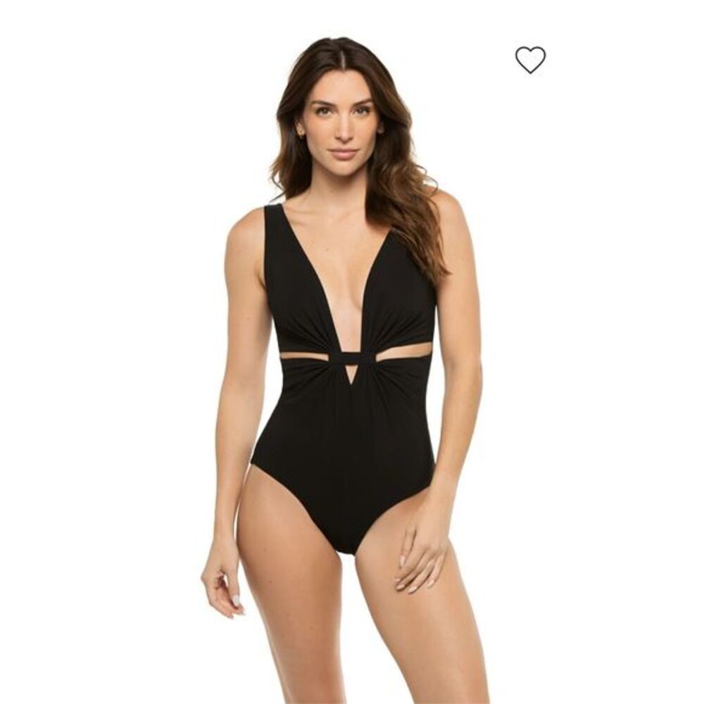 KARLA COLLETTO Arlo Plunge One Piece Swimsuit Size US8 $318